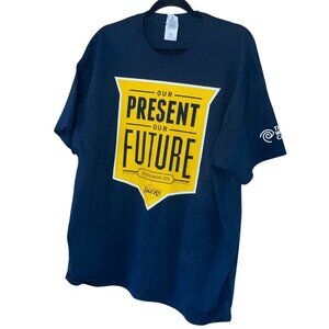 Los Angeles Lakers 2015 Opening Night Mens Size XL Black Cotton Printed T-Shirt